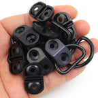 1-10sets Cargo Net Floor Hook Fixing Kit Rear Trunk Boot Tie Down Hook Ring Loop Fix Hang Flat Screen Auto Fasteners Accessories
