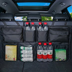 Car Trunk Organizer Seat Back Hanging Storage Bag With 8 Large Storage Bags Extra Large Capacity Waterproof Trunk Organize Amagi