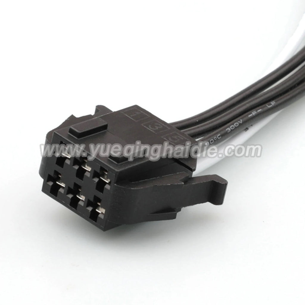 6Pin Connector Unsealed 2.8mm Male Female Connector Automotive Housing Wiring Harness Cable Plug for VW 1-929627-1 1-929621-1