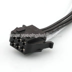 6Pin Connector Unsealed 2.8mm Male Female Connector Automotive Housing Wiring Harness Cable Plug for VW 1-929627-1 1-929621-1