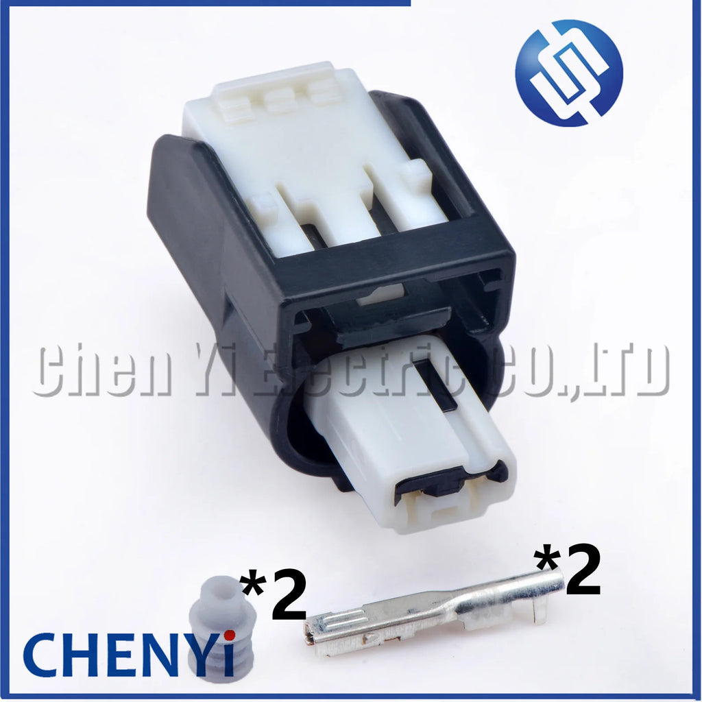 2 Pin female Automotive waterproof connector Sensor Fuel injector Wire harness plug 6189-7456 For Ford F150