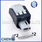 2 Pin female Automotive waterproof connector Sensor Fuel injector Wire harness plug 6189-7456 For Ford F150