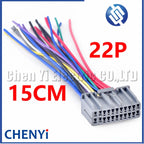 22 Pin Automotive wiring harness connector Unsealed Wire Harness Socket plug 917989 917989-6 90980-11392 With Pins For Honda