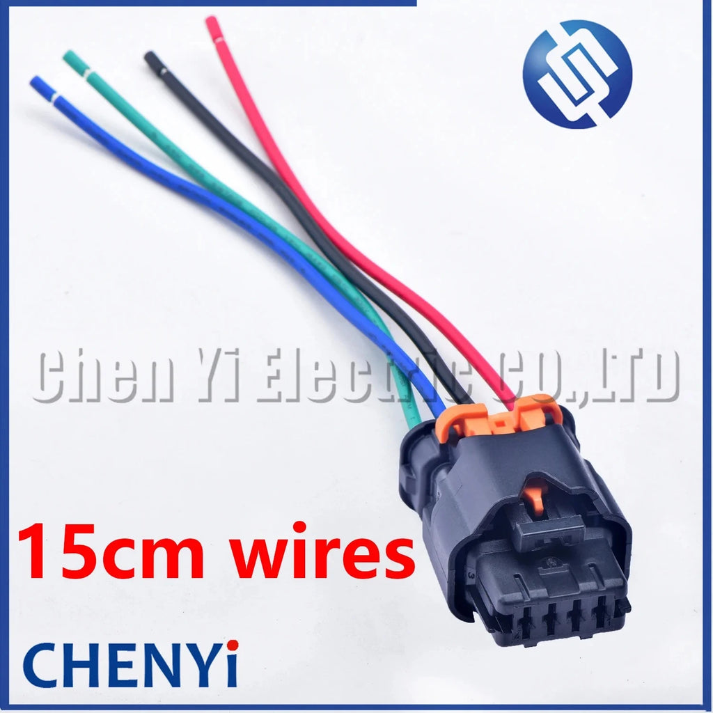 4 Pin Automotive waterproof connector pump plug F623700 09820E 13876521 For Citroen C3 XR Peugeot 301 2008