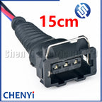 3 Pin Automotive waterproof connector Car fuel pump water temperature sensor wire harness Plug 357972763 357972753