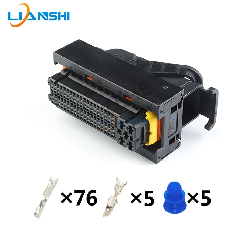 Suitable for Komatsu excavator computer version plug 81 pin 40 pin Komatsu PC200-8 pump controller hydraulic motherboard plug
