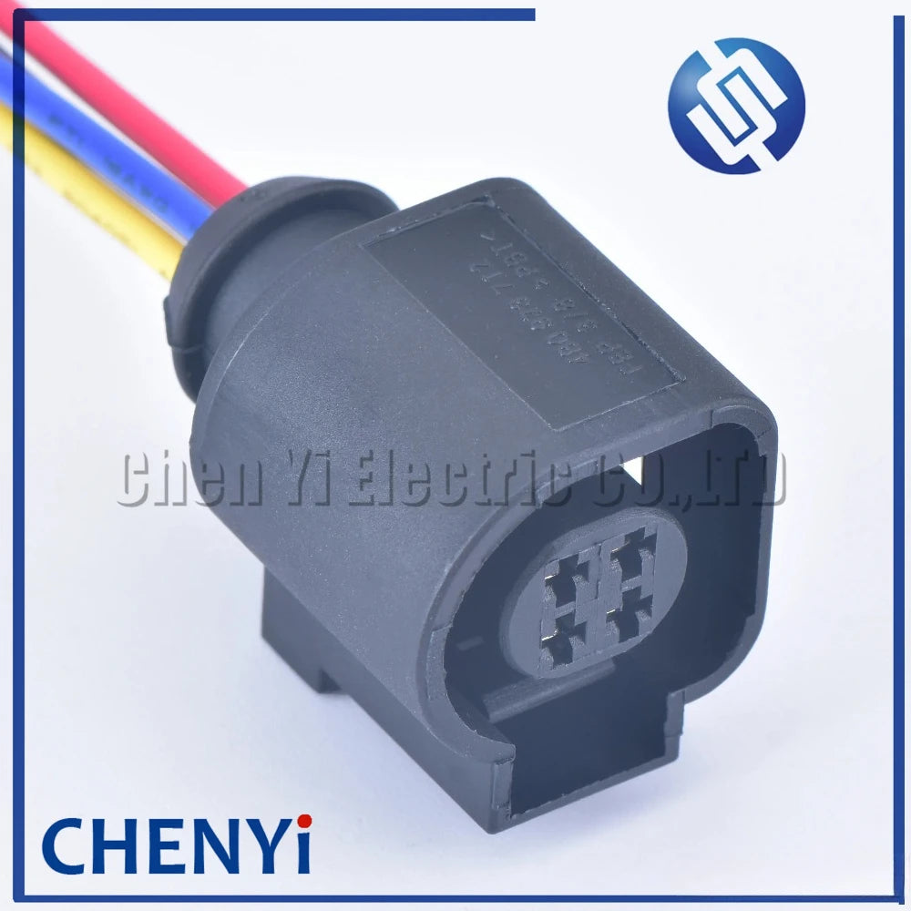 4 Pin 4B0973812 4B0973712 Automotive Connector 1.5mm Waterproof Pressure Water Temperature Sensor Plug with wires 4B0 973 812