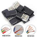 3-Pin Plug Electrical Connector 3-Wire Interchangeable Quick Wire Connector Automotive Wire Cable Ribbon Terminal Connector