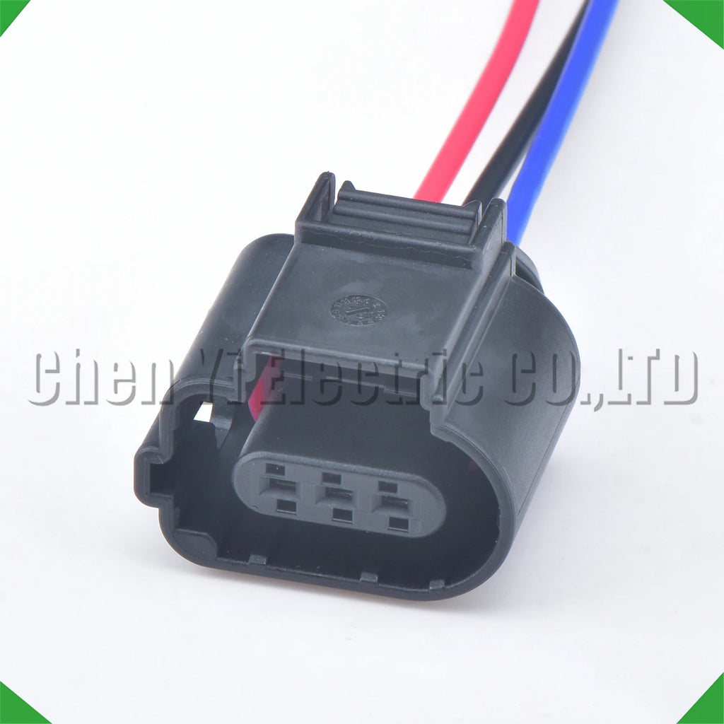 3 Pin Automotive connector Camshaft knock fuel Air Conditioner pressure sensor plug 8E0...