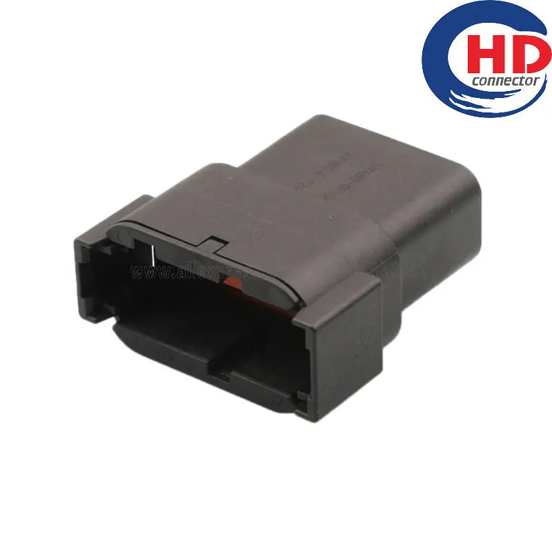 12pin auto waterproof electric plastic wire harness connector DTM04-12PB