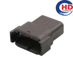 12pin auto waterproof electric plastic wire harness connector DTM04-12PB