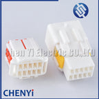 1 Set white 10 Pin/Way male female Automobile connector Auto Electrical Wire Plug 98823-1010 98816-1010 for Peugeot Citroen