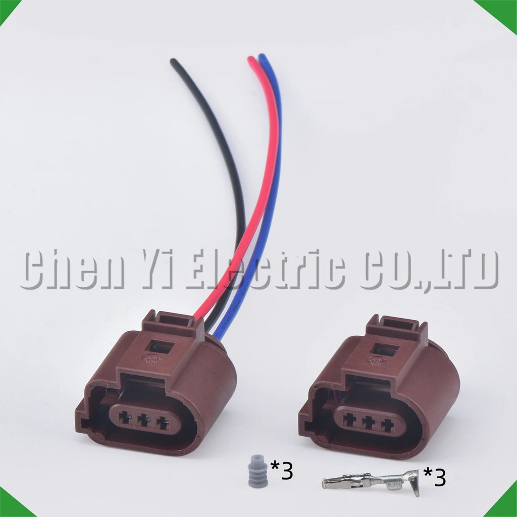 3-Pin Connector Connector Automobile waterproof connector Vw Audi daytime running light