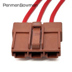 1 Set 3 Pin Auto 7.8mm HD High Current Electrical Cable Connectors Female Wire Harness Plug 6098-0208 6098-0210