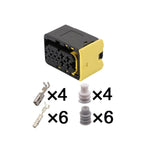 10-PIN Connector Waterproof 1.5mm 3.5mm Series Male Female Connectors Wiring Harness Cable Socket 1-1564518-1 1-1564514-1