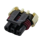 50 Sets 3-Pin Sealed Wire Connectors Automotive Temperature Sensor Plug 12129946 for Vehicle Electrical Wiring Systems