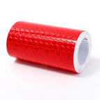 Car Reflective Tape Safety Warning Car Decor Sticker Reflector Anti-collision Strip Protective Tape Strip Film Auto Moto Sticker