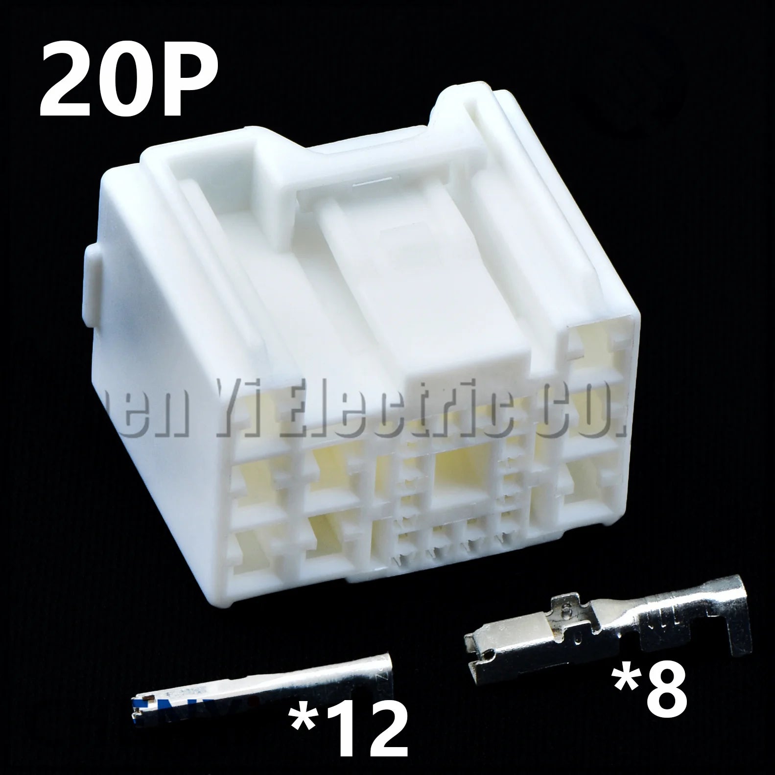 20 Pin 8B+12S Automotive connector Power plug between car doors CY0020-0.6-2.2F 82824-52530 82824-52520 For Toyota REVO