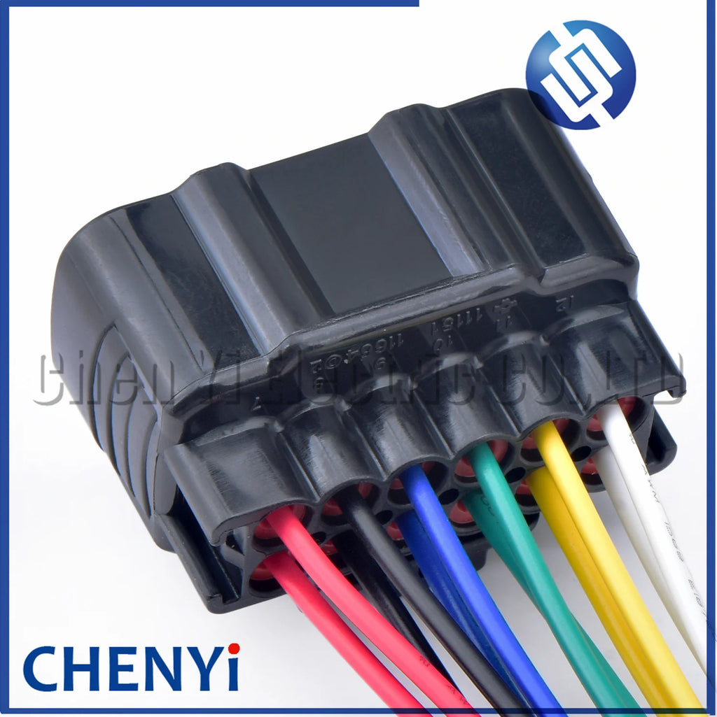 12 Pin Auto differential motor actuator waterproof connector Gearbox Solenoid Valve Wire harness plug 90980-11151 For TOYOTA