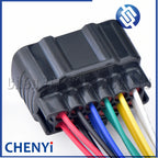 12 Pin Auto differential motor actuator waterproof connector Gearbox Solenoid Valve Wire harness plug 90980-11151 For TOYOTA