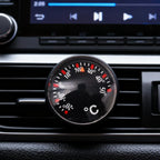 1-20pcs Car High Accuracy Thermometer Car Practical Mini Circular Thermometer Air Vent Ornament Charm 20mm Scale Measurement