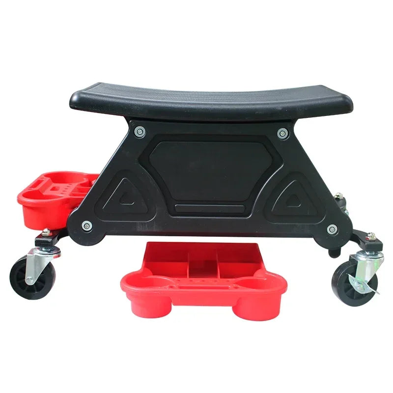 Car Multi-Function Chair Mechanic For Wax Polishing Projects Car Creeper Stool Chair Mobile Creeper Seat Car Wash Supplies Amagi