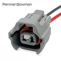 1 Set 2 Pin Car Injector Plug Wire Harness Waterproof Connector for Toyota Lexus Ford Nissan PA847-02127 15316989 6189-0670