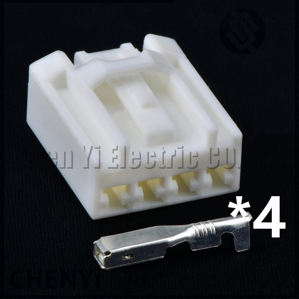 4 Pin 2.8 Series Automotive connector Car door bass horn harness plug 7183-4347 For Mazda Ford Jeep