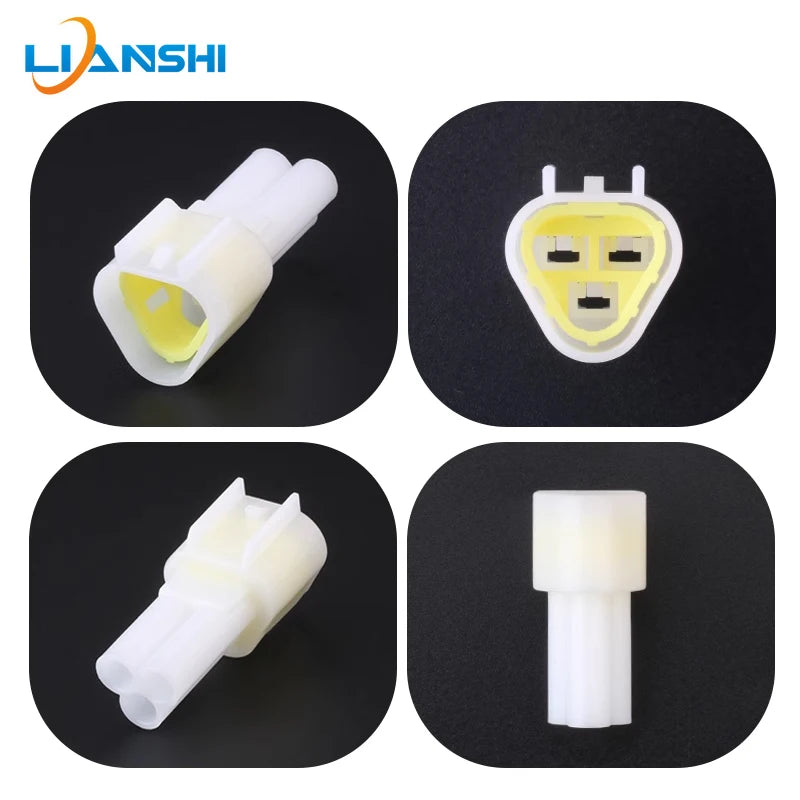 FW-C-3F-B FW-C-3M-B Automotive waterproof connector Flame out switch Solenoid valve plug 3p harness housing with terminal