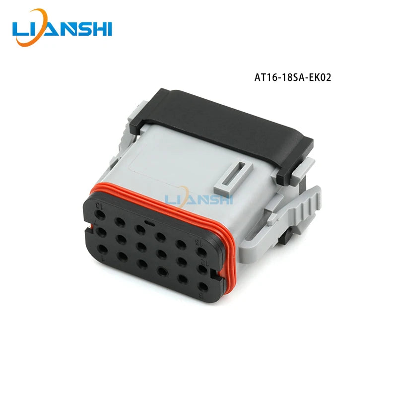 AT16-18SA-EK02 is suitable for automotive waterproof wire harness connector 18-hole plug automotive connector terminal belt term