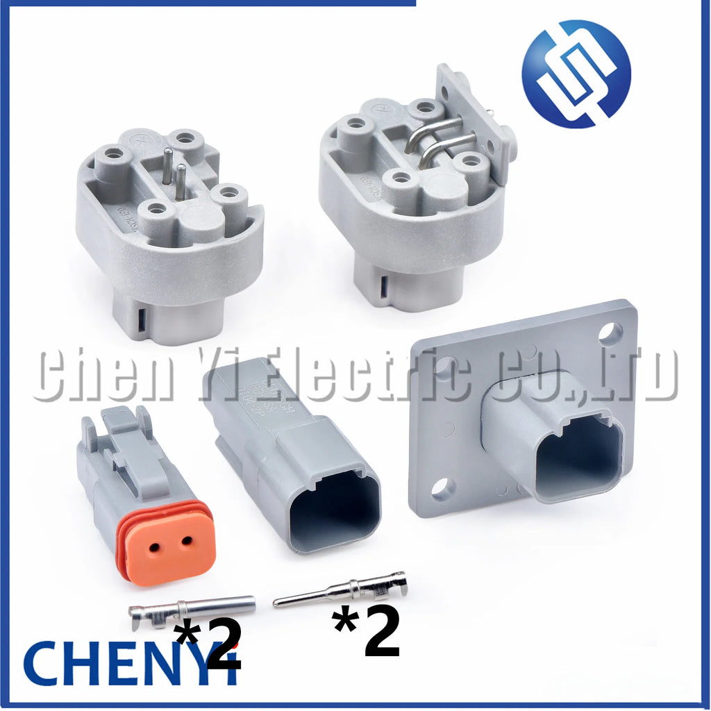 2 Pin Automotive Waterproof Connector Wire harness plug DT06-2S DT04-2P DT04-2P-L012 DT15-2P DT13-2P For Deutsch DT series
