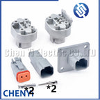 2 Pin Automotive Waterproof Connector Wire harness plug DT06-2S DT04-2P DT04-2P-L012 DT15-2P DT13-2P For Deutsch DT series