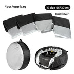 Spare Tire Cover Auto Vehicle Wheel Protector 13-19/19-23inch Case Polyester Car Tyre Storage Bags Cars Wheel Protection Amagi
