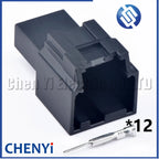 12 Pin auto connector Steering wheel heating automatic start stop integrated switch plug 347290120 34729-0120