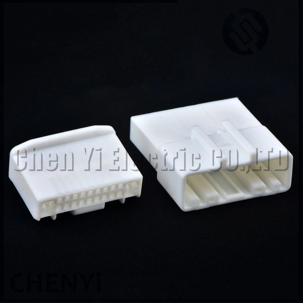 20 Pin Automotive connector CD DVD Player Multimedia audio Navigation DSP Wire harness plug 1674646-1 2040487-1 For Nissan Mazda