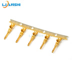 50pcs 1060-16-0144DT gold-plated male and female terminals 1062-16-0144 connectors with stamped spring inserts