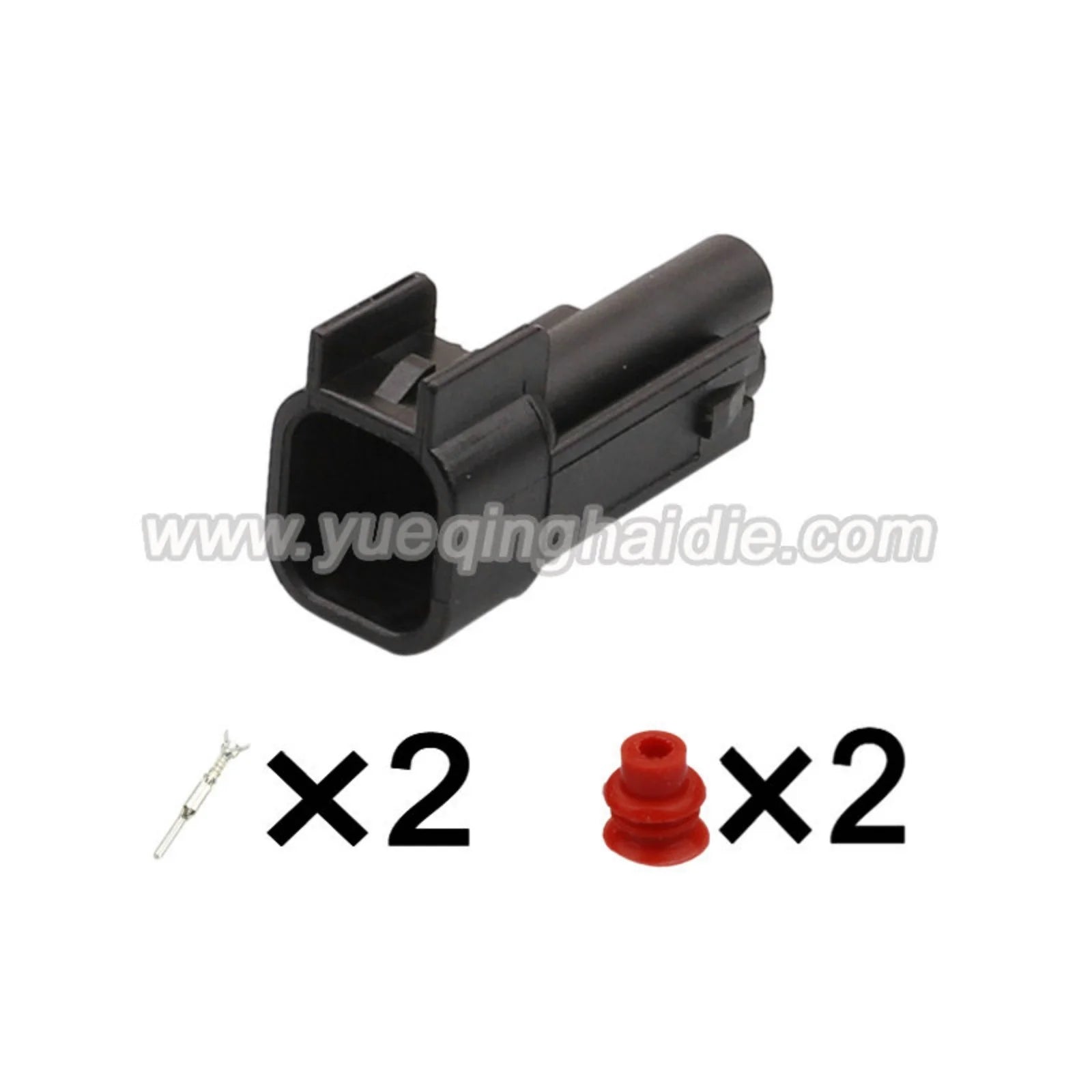 2PIN Connector Waterproof 1.5mm Male Female Connectors Wiring Harness Housing Cable Socket 15305086/15326238