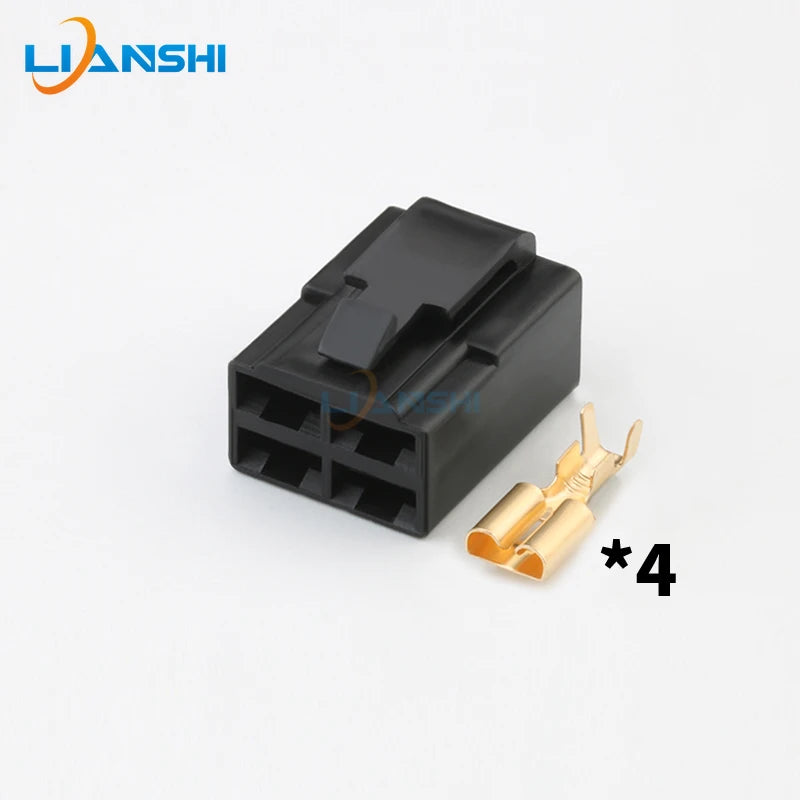 7122-2446 Automotive connectors Oxygen Sensor 4pin male/female connector plug terminal DJ7042-6.3-11/21