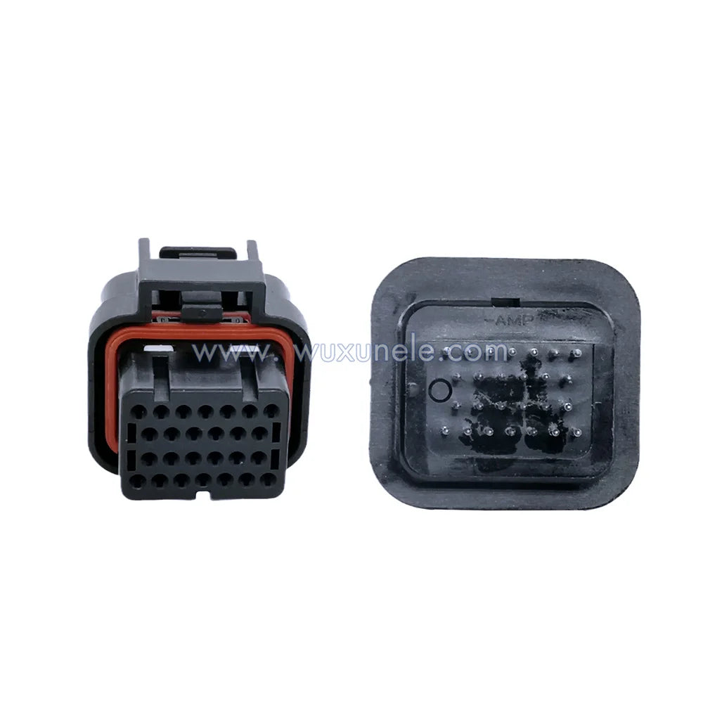 26 Pin 3-1437290-7 Sealed ECU Wire Connector for Automotive PCB Plug