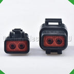 2-Pin Connector Connector series Black Automotive waterproof connector DTP06-2S DTP04-2P