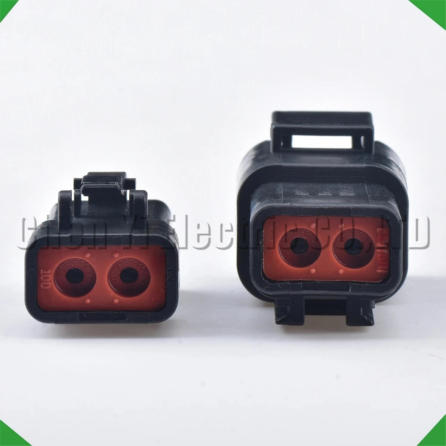2-Pin Connector Connector series Black Automotive waterproof connector DTP06-2S DTP04-2P