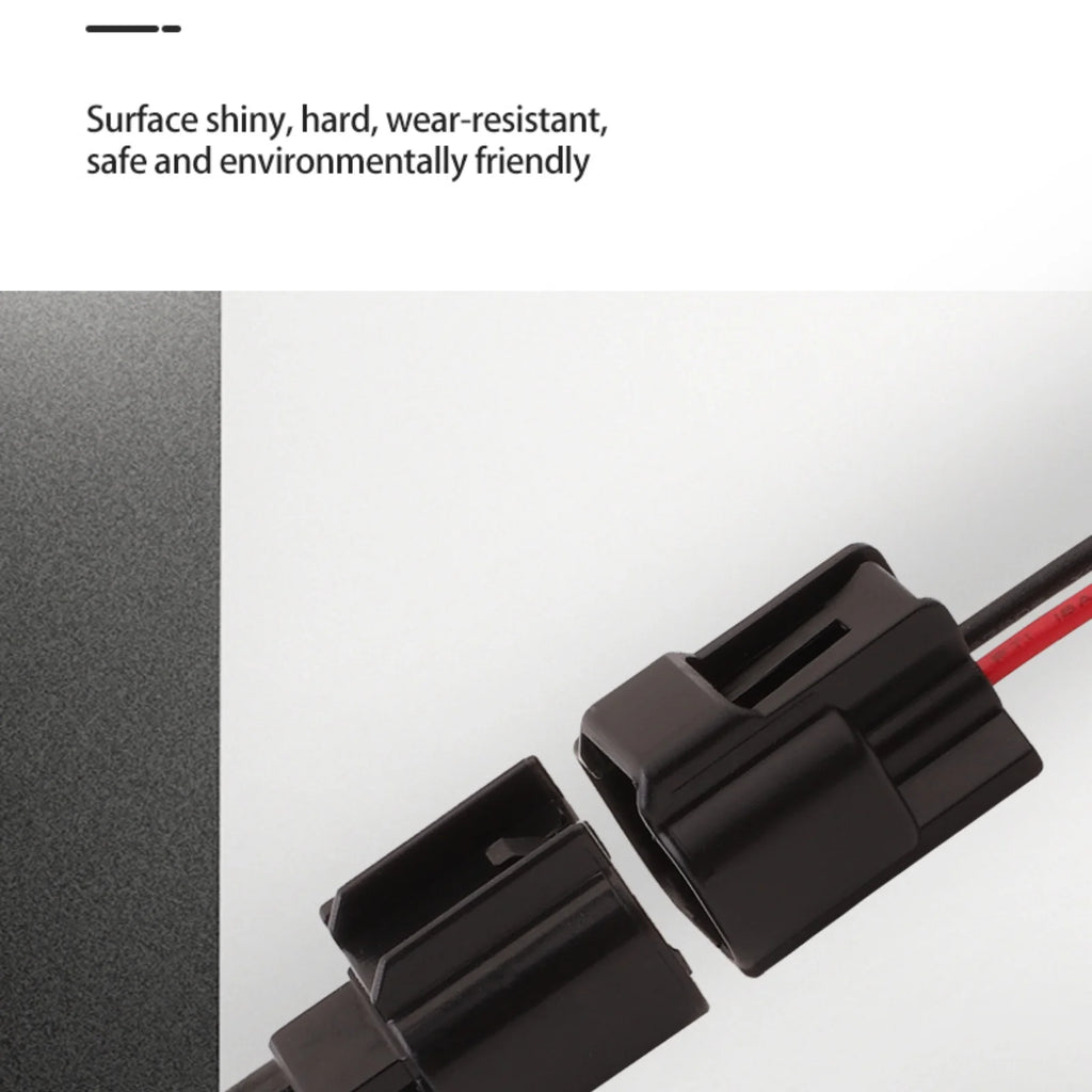 2 PIN Connector Waterproof 2.3mm Male Female Connector FW-C-2M-B FW-C-2F-B Wiring Harness