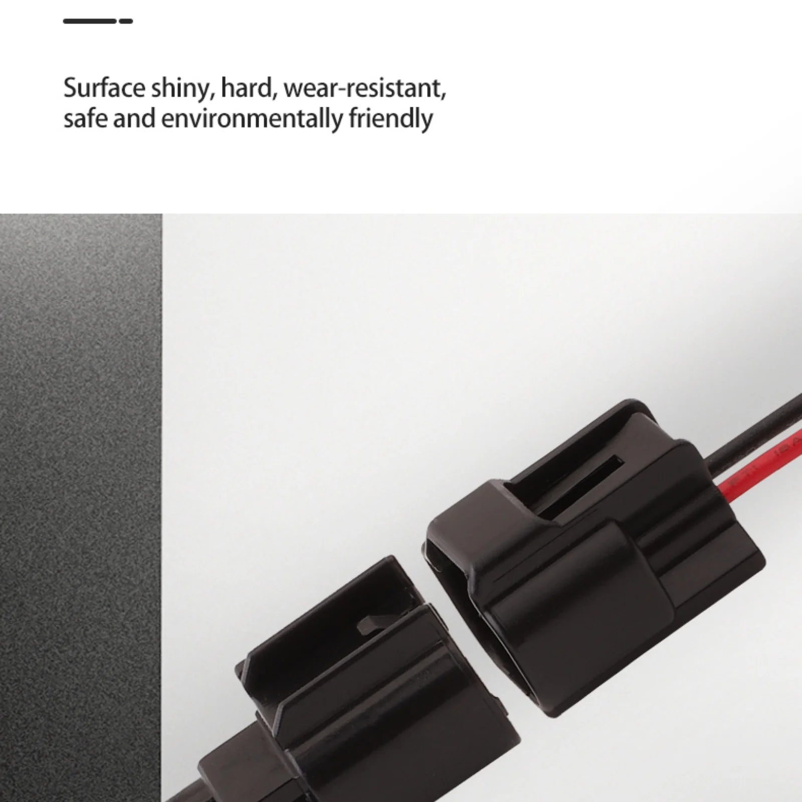 2 PIN Connector Waterproof 2.3mm Male Female Connector FW-C-2M-B FW-C-2F-B Wiring Harness