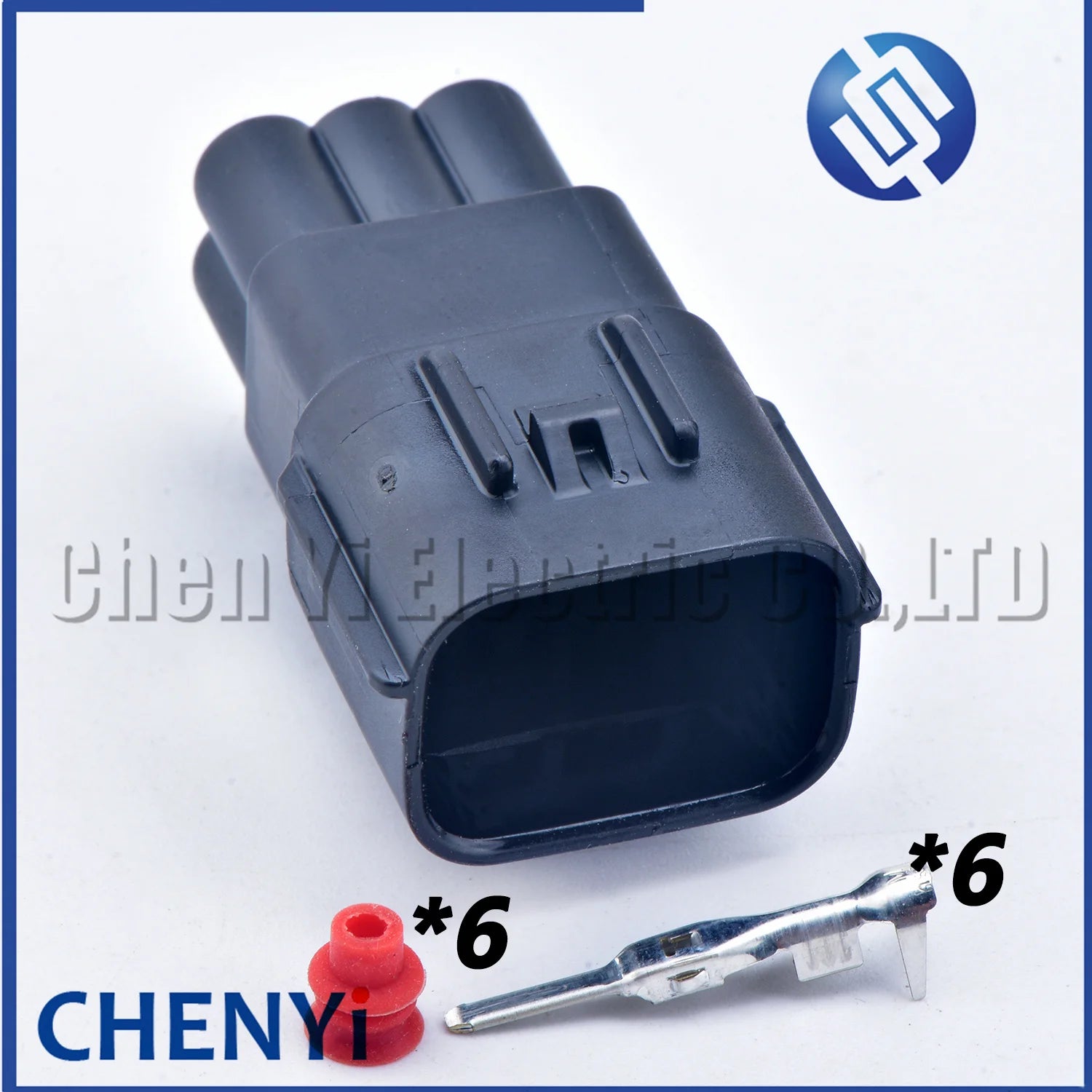 6 Pin Automobile waterproof connector Headlamp fog lamp plug 6189-7535 6189-7534 For Chevrolet Sail Chang'an Auchan CS55 CS75
