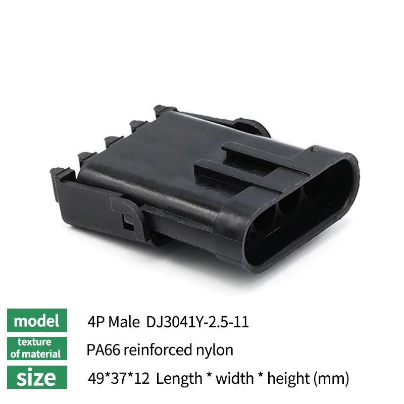 2.5 Series Automotive Waterproof Connector 1/2/3/4/6Pin Male And Female Plugs Haltech MAP TPS Wire Connector For GM