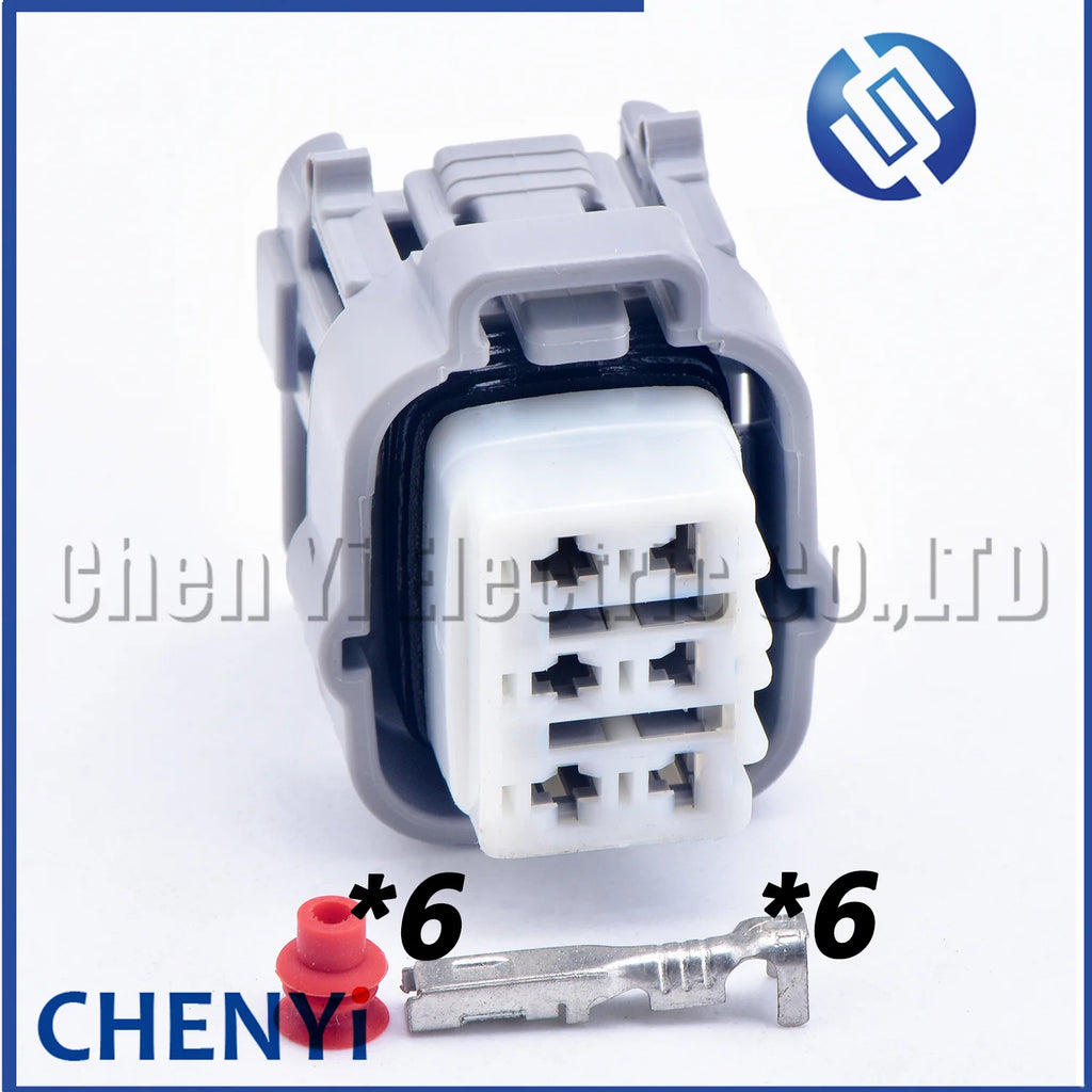6 Pin female Automobile waterproof connector fuel pump harness Plug For Subaru XV WRW Legacy Outback Impreza Forester Tribeca