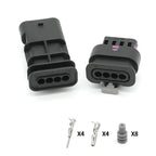 5/10/100 Sets 2P/3P/4P/5P/6P1-1718645-1 1-1670916-1TE type wiring harness connector reversing radar plug waterproof connector