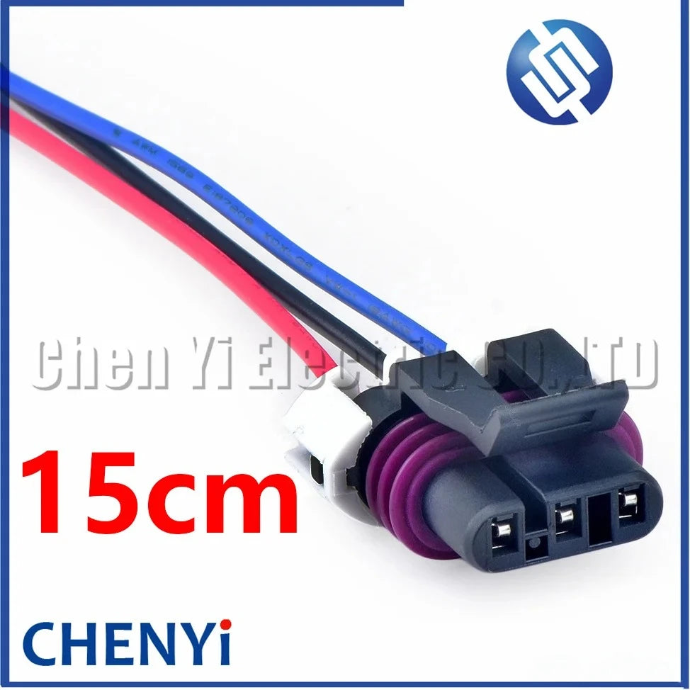 3 Pin male or female Auto Waterproof Electrical Connector Bearing position sensor connector Fuse box Wire harness plug 12059595