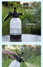 Car 2L Hand Pump Sprayer Pneumatic Washer Foam Snow Foam High Pressure Wash Spray Bottle for Car Home Cleaning Tool Amagi