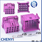 15 Pin male or female Automobile power amplifier Connector Automotive Audio Amplifier Plug Socket 1-967628 8-968973-1